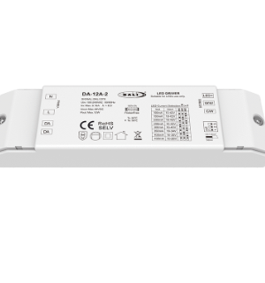 12W 100-450mA DALI CCT Constant Current LED Driver DA-12A-2