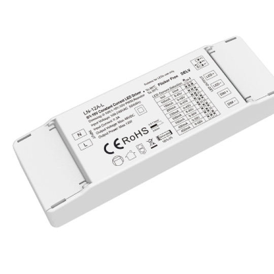 12W 100-450mA 0/1-10V Dimmable LED Driver LN-12A-L